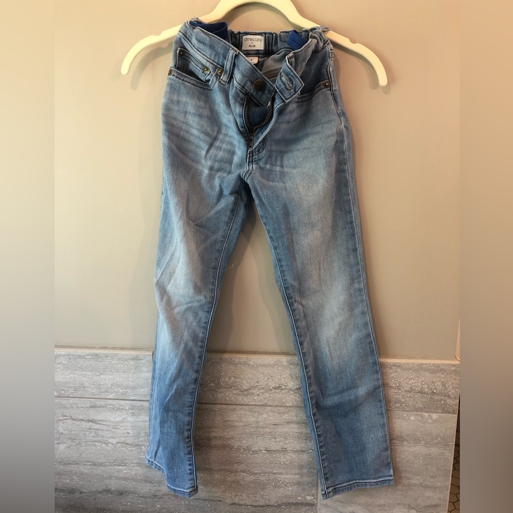 Factory Crewcuts Light Wash Slim Jean